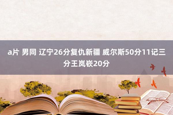 a片 男同 辽宁26分复仇新疆 威尔斯50分11记三分王岚嵚20分